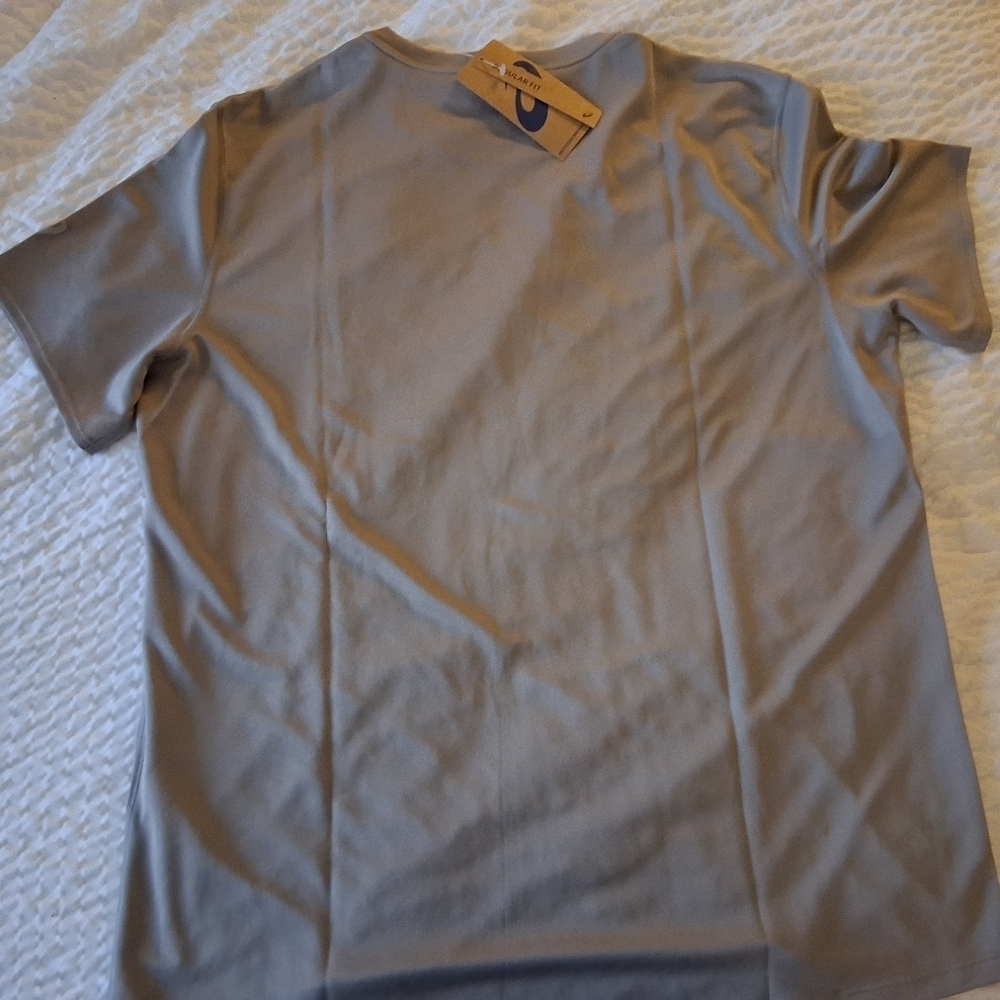 ASICS Men's Tan FujiTrail Tee - Picture 4 of 5